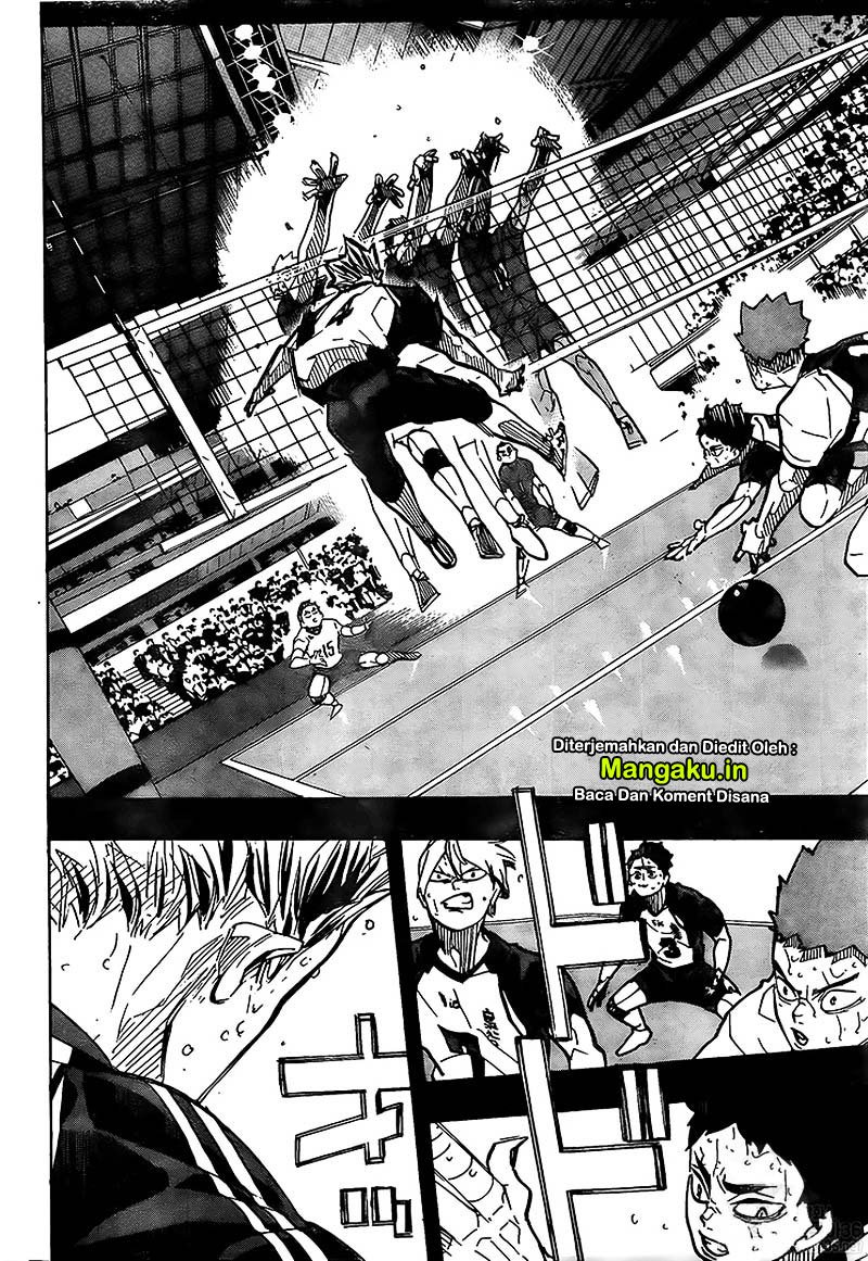 Haikyuu!! Chapter 392 - halaman 10