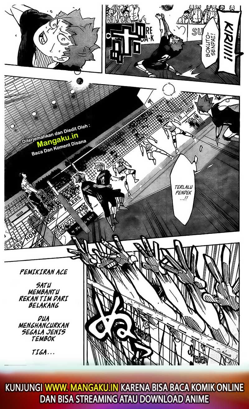 Haikyuu!! Chapter 392 - halaman 15