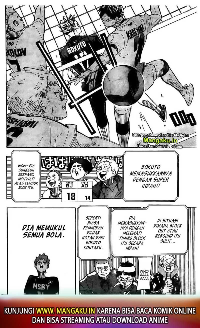 Haikyuu!! Chapter 392 - halaman 17