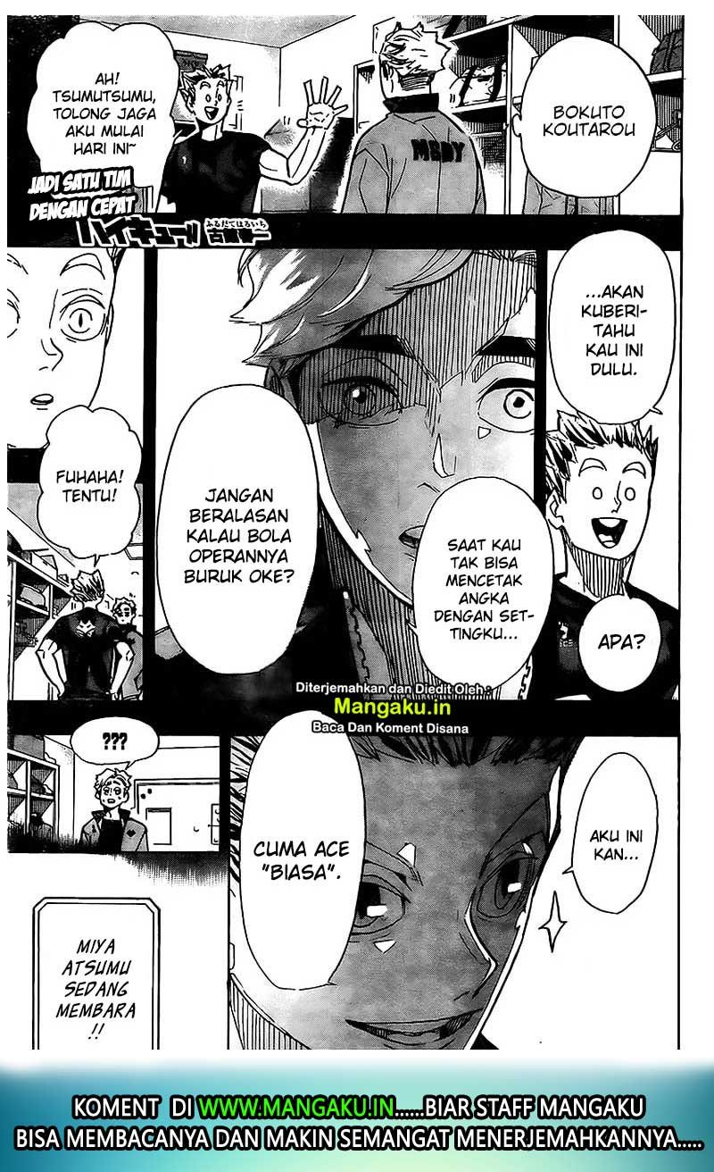 Haikyuu!! Chapter 392 - halaman 3