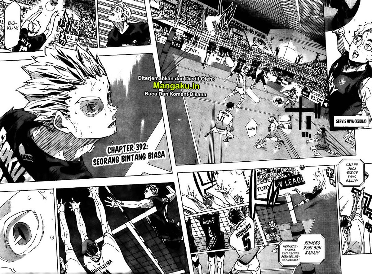 Haikyuu!! Chapter 392 - halaman 4