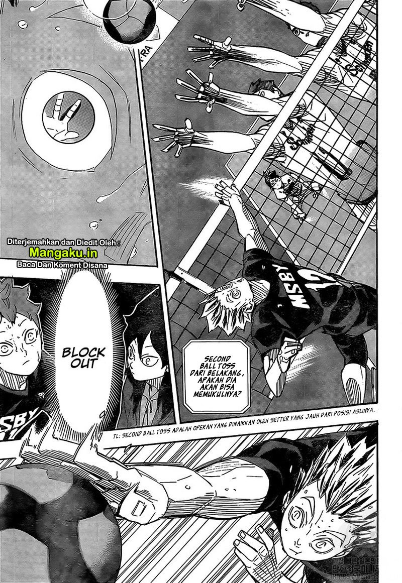 Haikyuu!! Chapter 393 - halaman 7