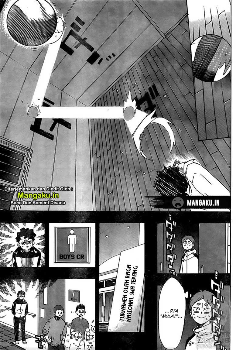 Haikyuu!! Chapter 394 - halaman 10