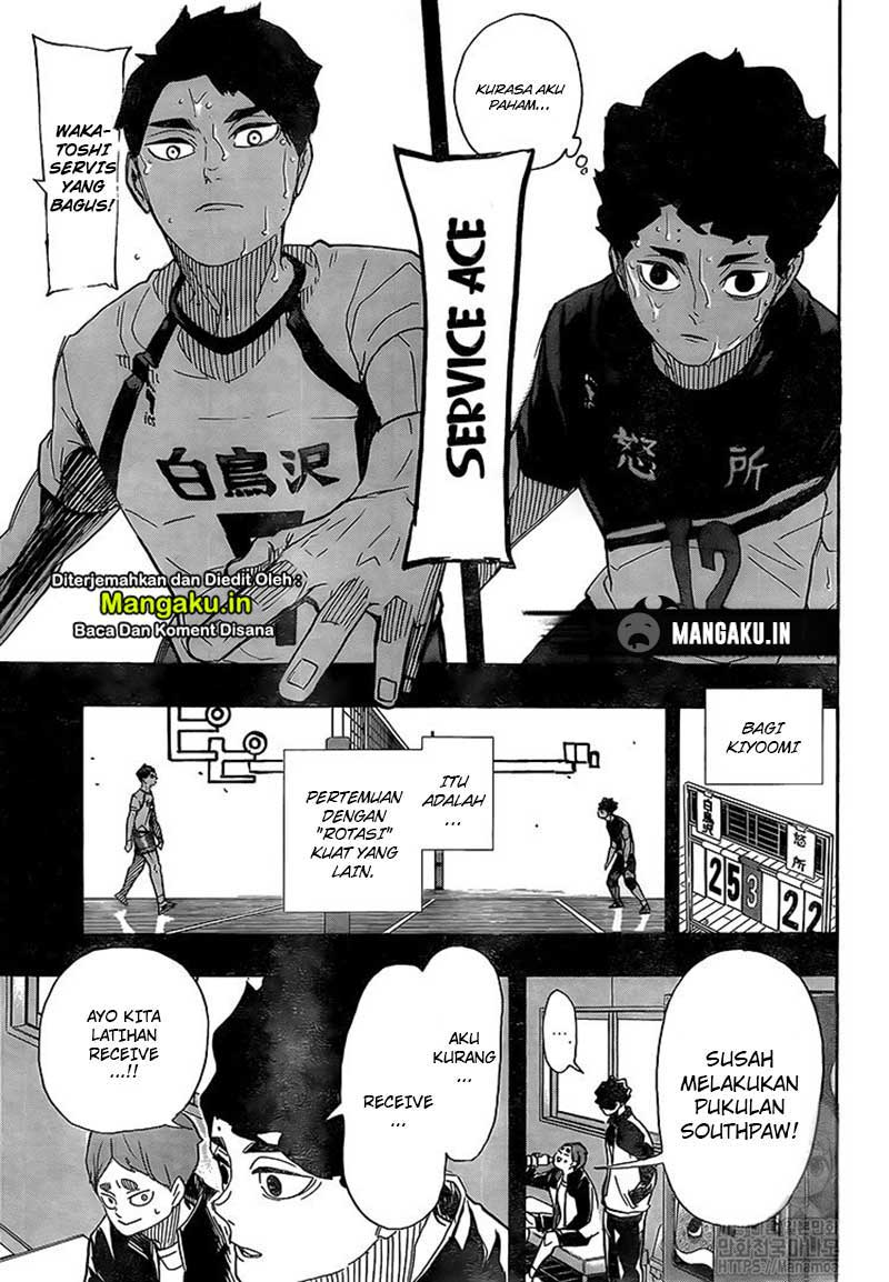 Haikyuu!! Chapter 394 - halaman 12