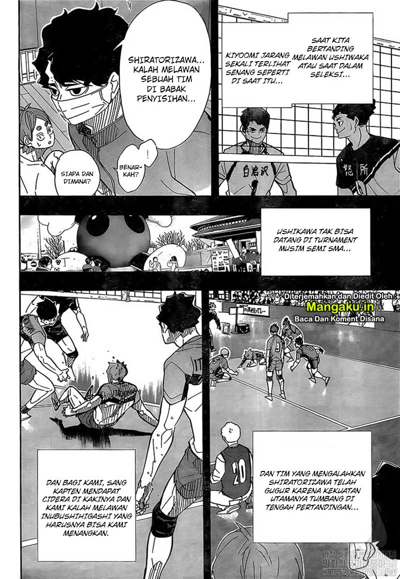 Haikyuu!! Chapter 394 - halaman 13