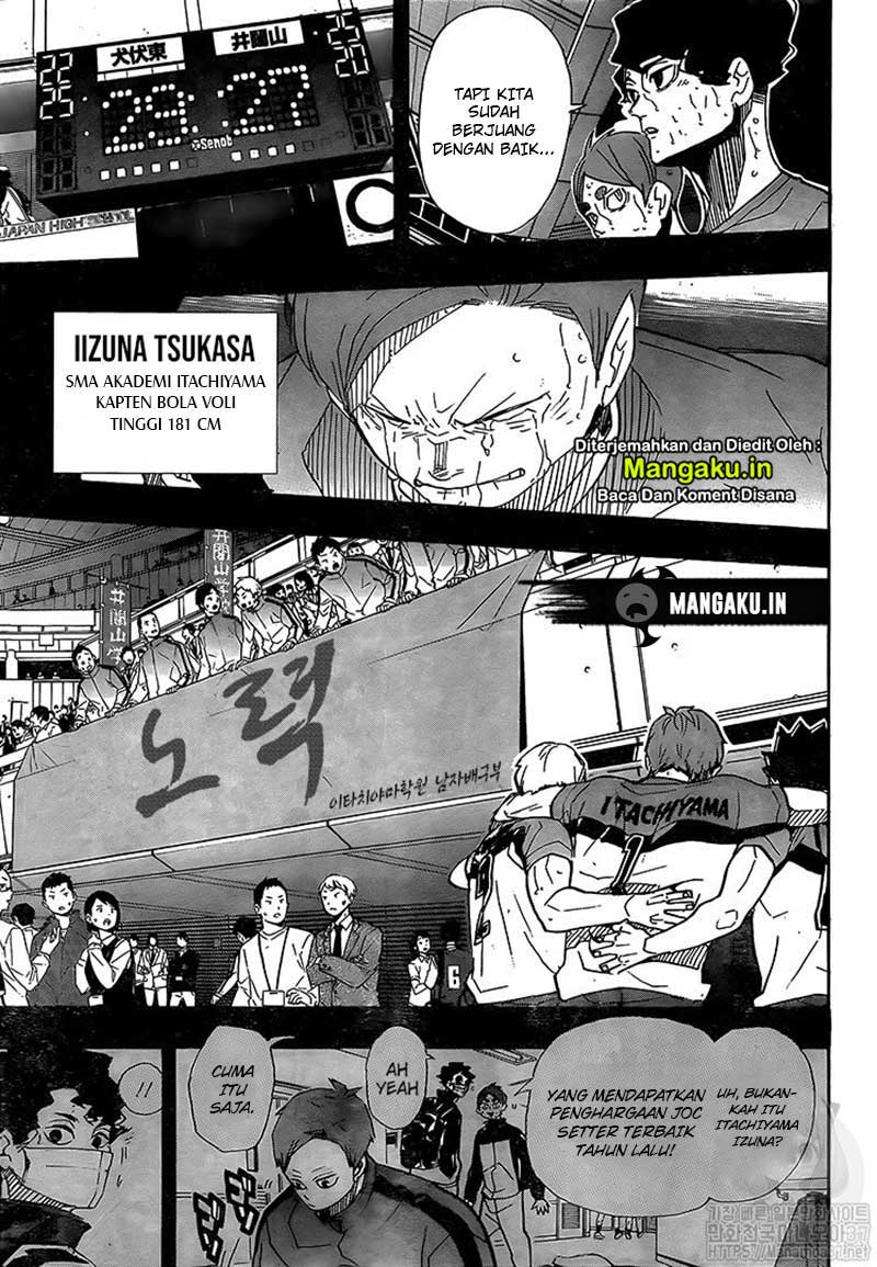 Haikyuu!! Chapter 394 - halaman 14