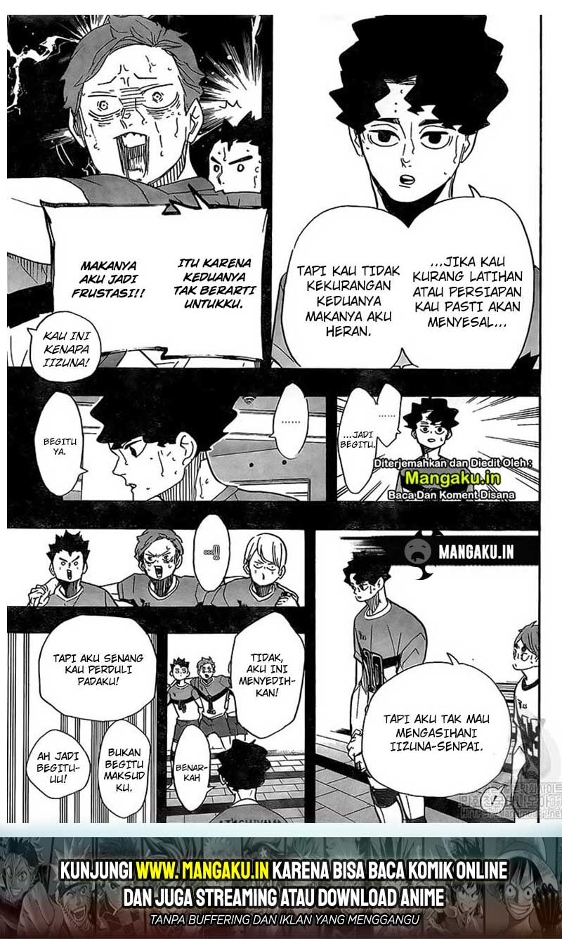 Haikyuu!! Chapter 394 - halaman 16