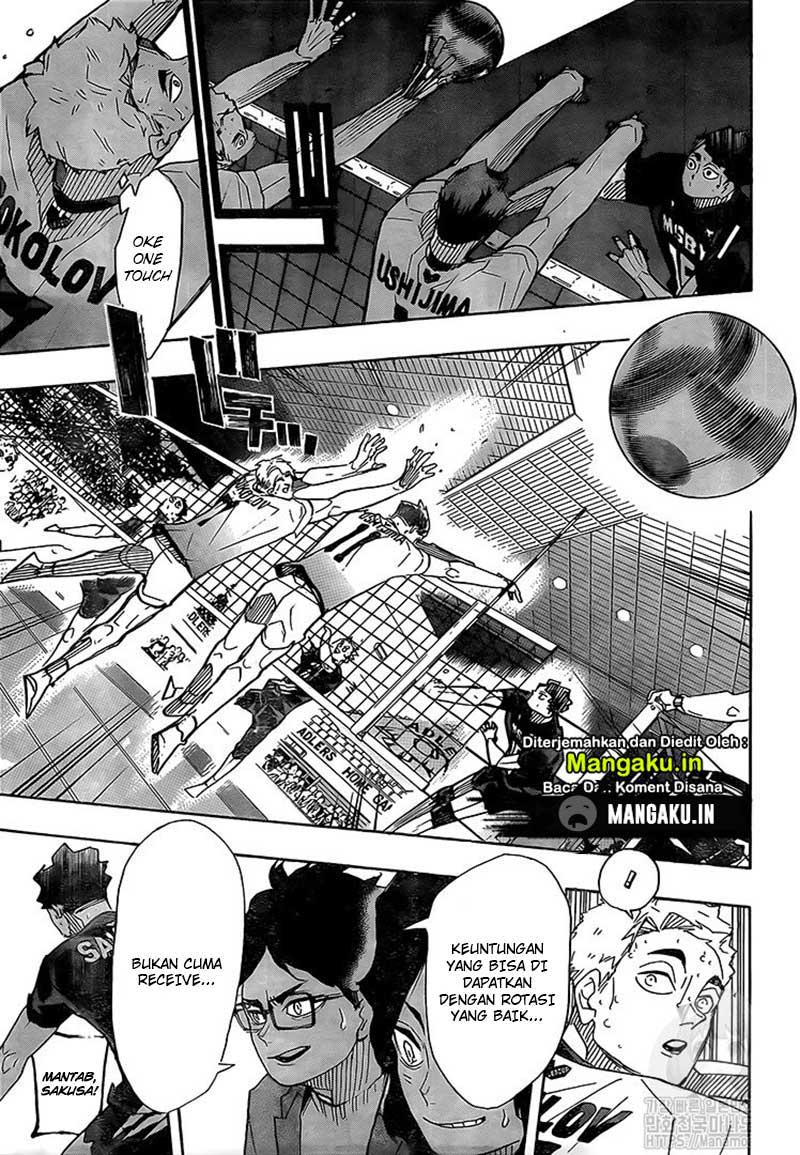 Haikyuu!! Chapter 394 - halaman 6