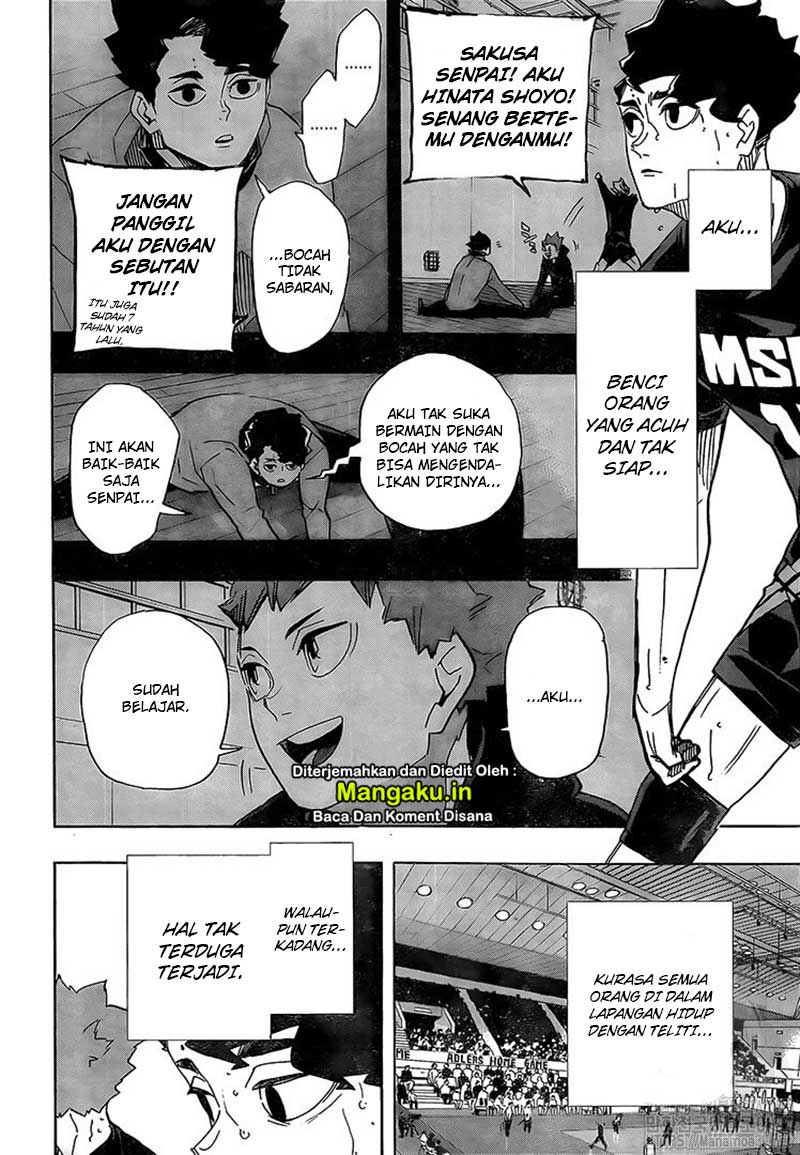Haikyuu!! Chapter 394 - halaman 7