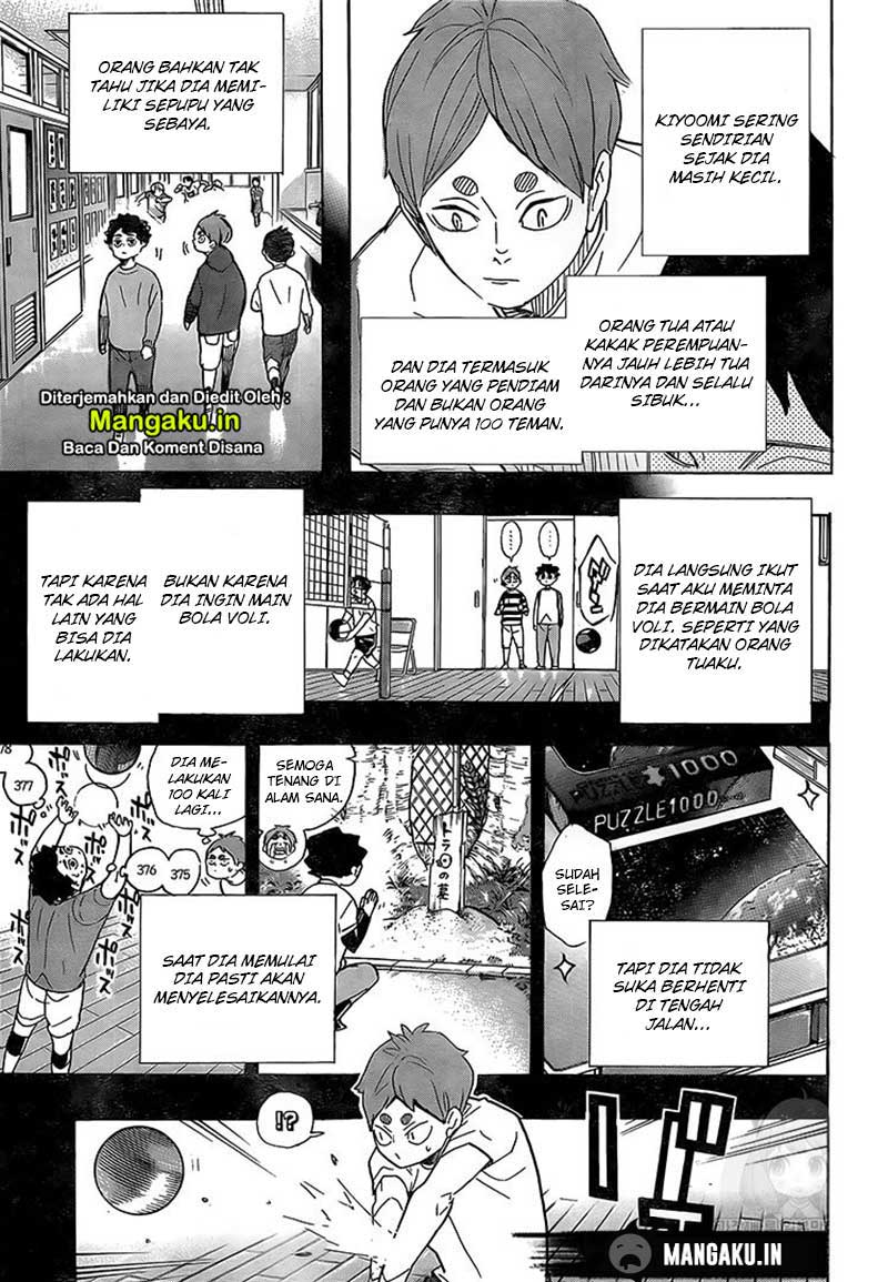 Haikyuu!! Chapter 394 - halaman 8