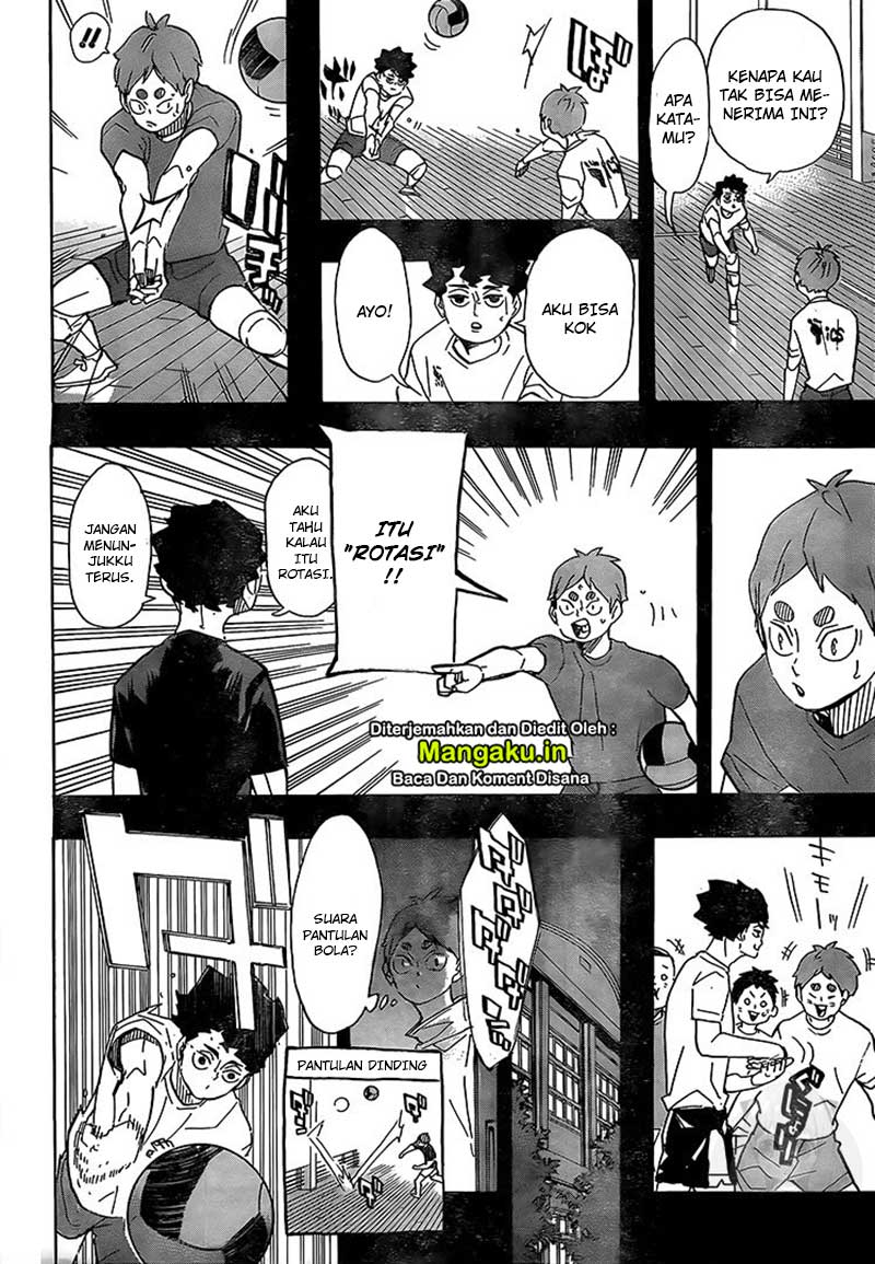 Haikyuu!! Chapter 394 - halaman 9