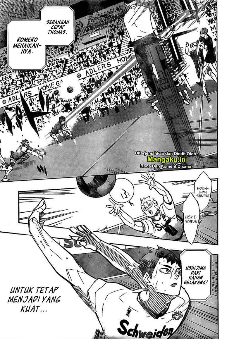Haikyuu!! Chapter 395 - halaman 12