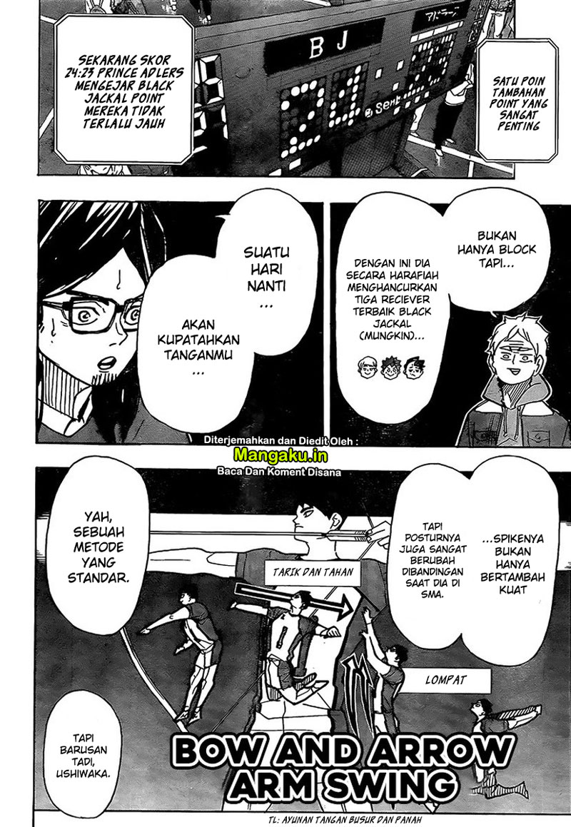 Haikyuu!! Chapter 395 - halaman 15
