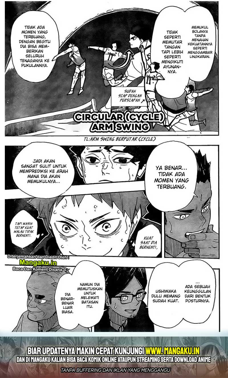 Haikyuu!! Chapter 395 - halaman 16