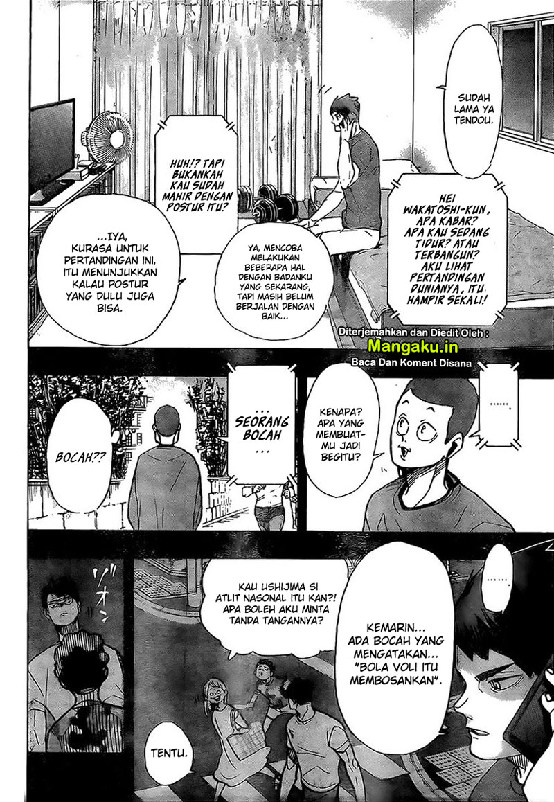 Haikyuu!! Chapter 395 - halaman 3