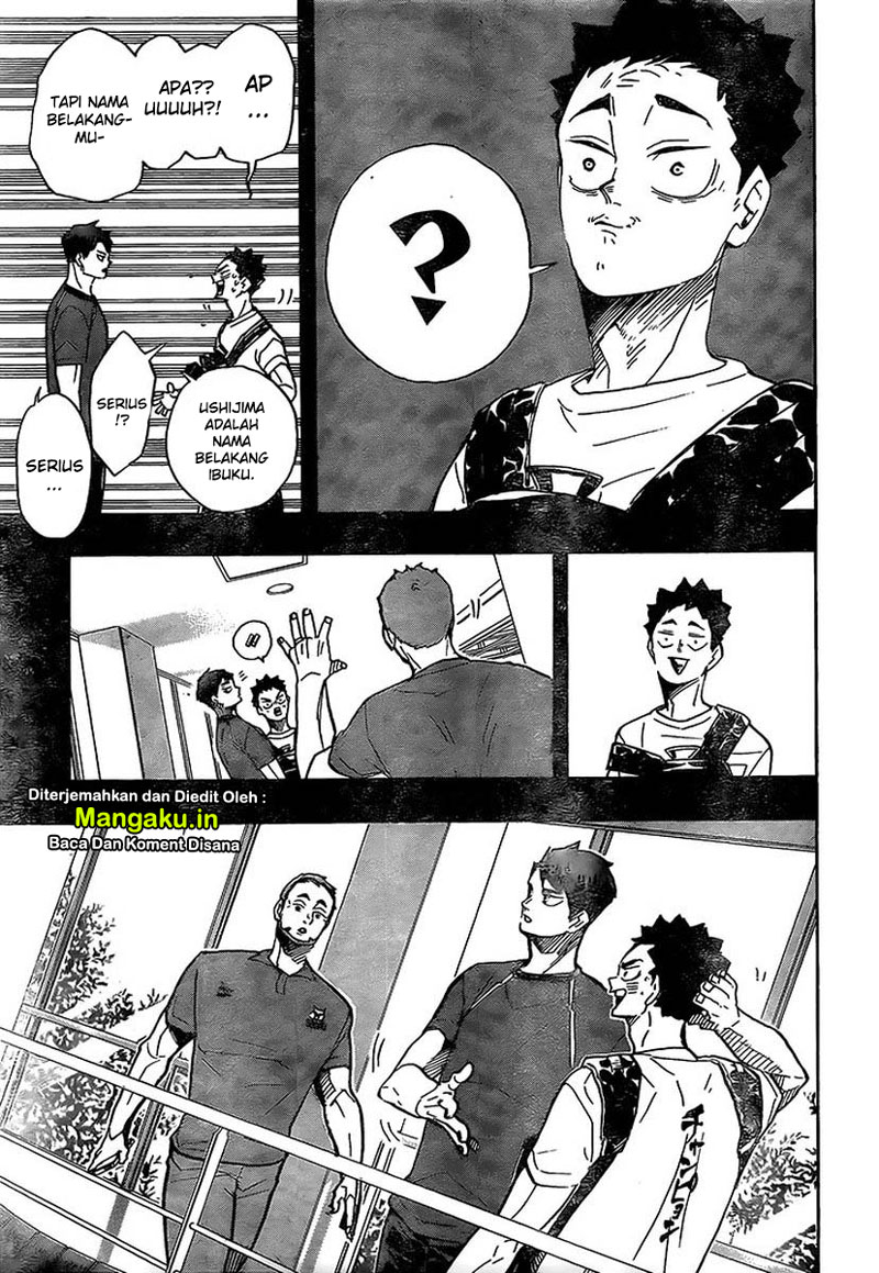Haikyuu!! Chapter 395 - halaman 8