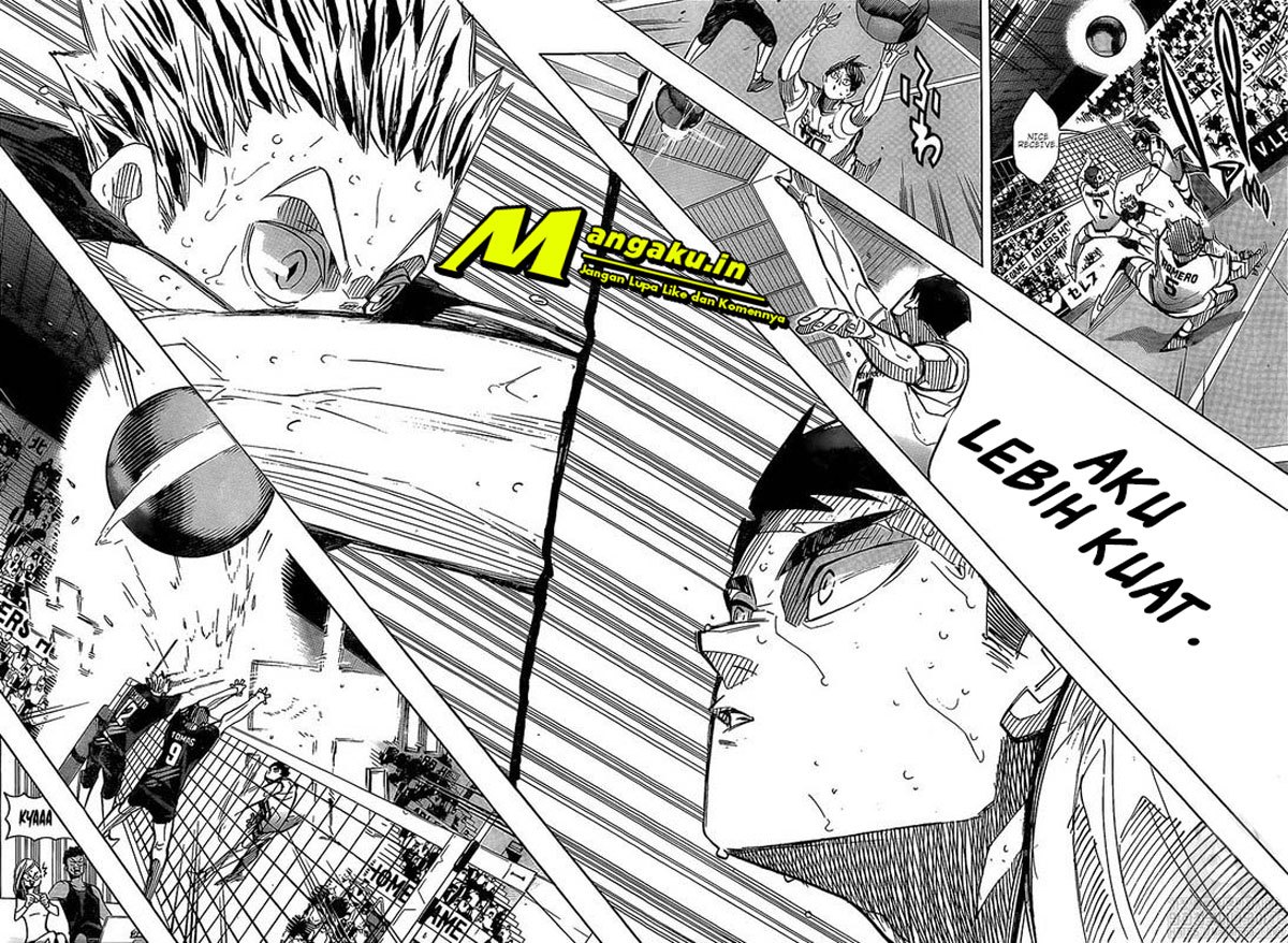 Haikyuu!! Chapter 396 - halaman 10
