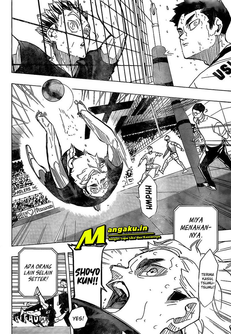 Haikyuu!! Chapter 396 - halaman 11