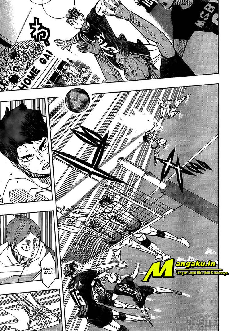 Haikyuu!! Chapter 396 - halaman 6
