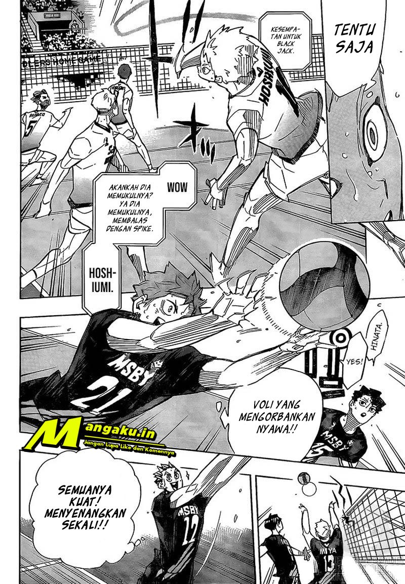 Haikyuu!! Chapter 396 - halaman 8