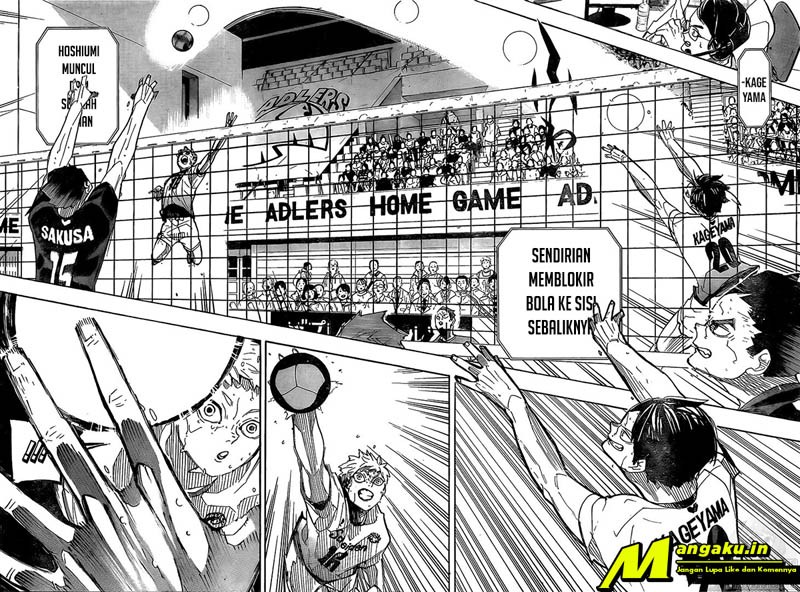 Haikyuu!! Chapter 397 - halaman 10