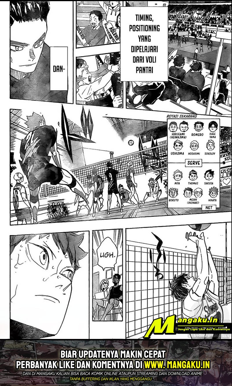 Haikyuu!! Chapter 397 - halaman 14