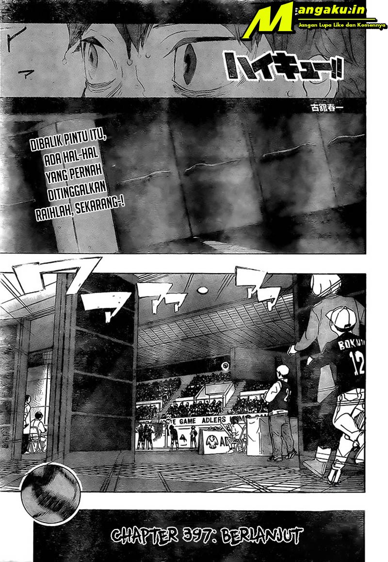 Haikyuu!! Chapter 397 - halaman 2