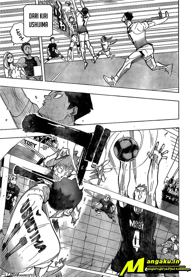 Haikyuu!! Chapter 397 - halaman 8