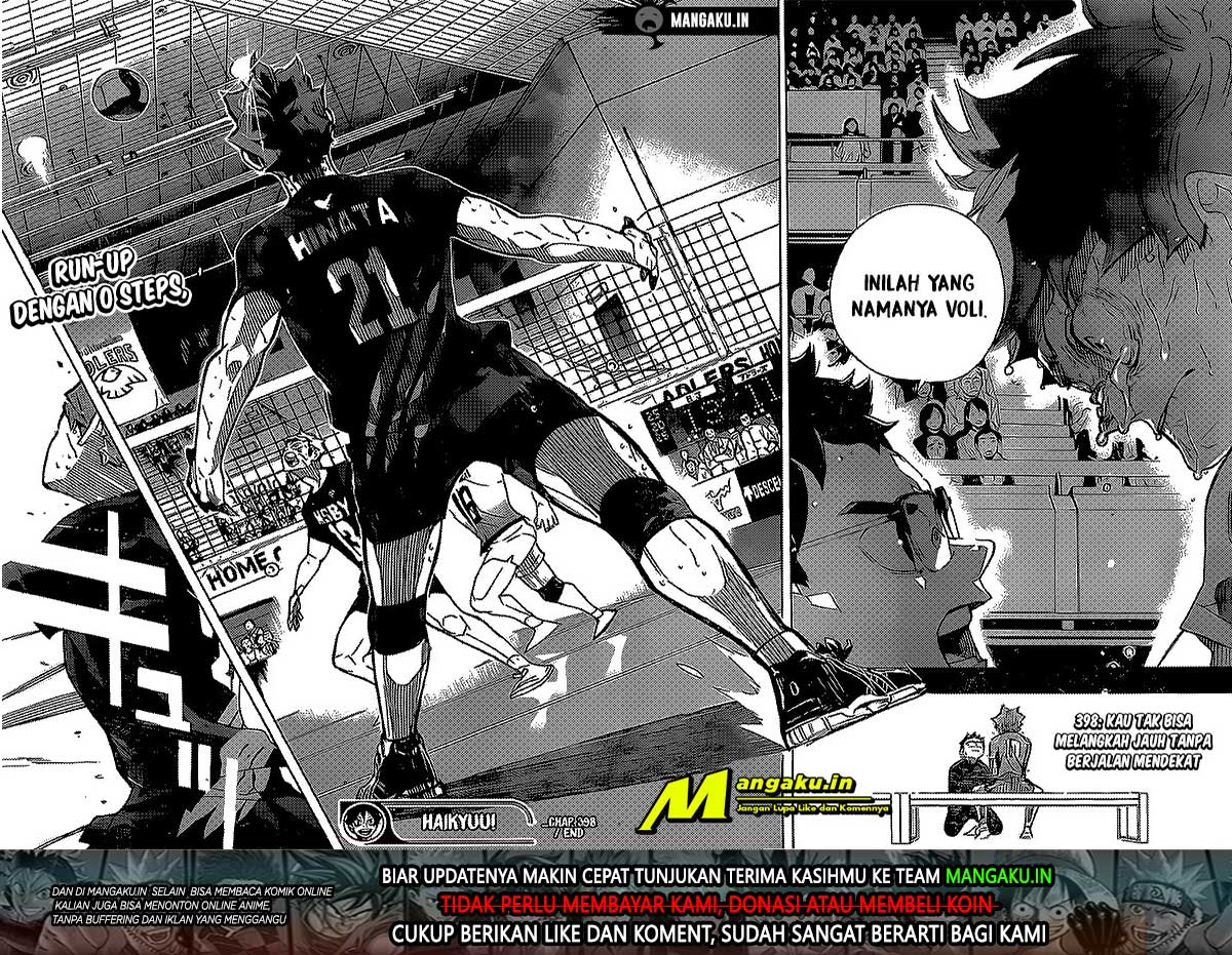 Haikyuu!! Chapter 398 - halaman 13
