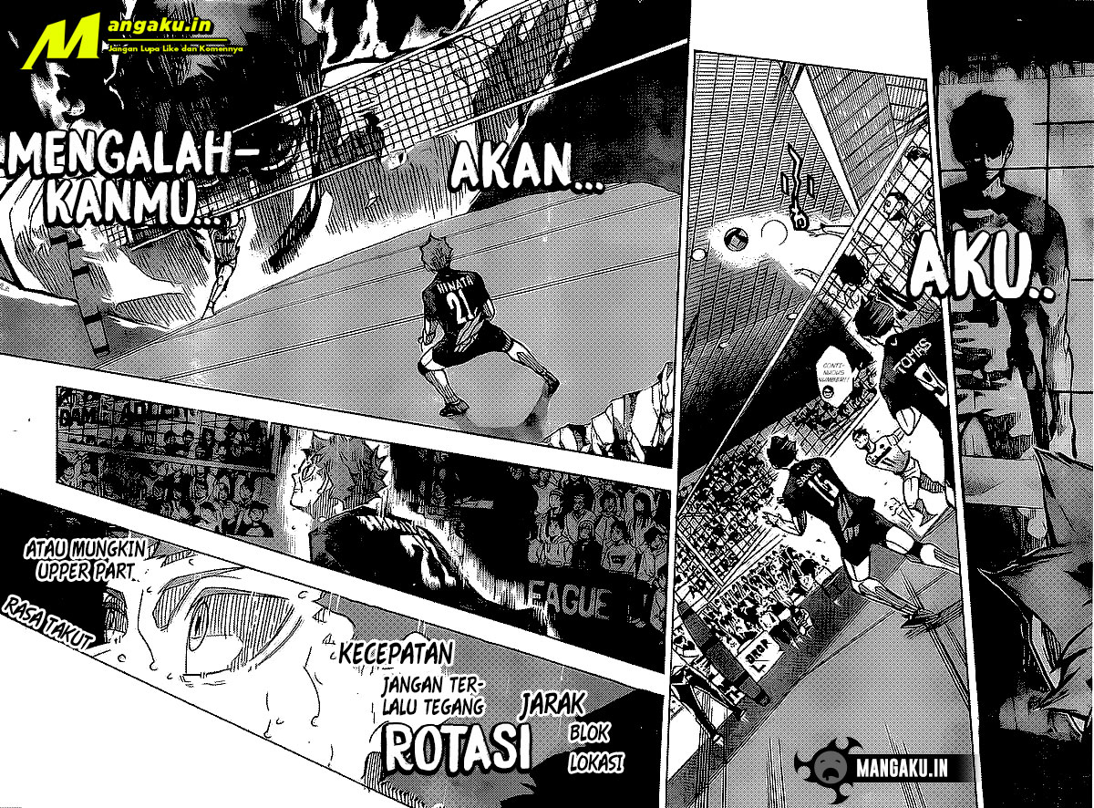 Haikyuu!! Chapter 398 - halaman 6