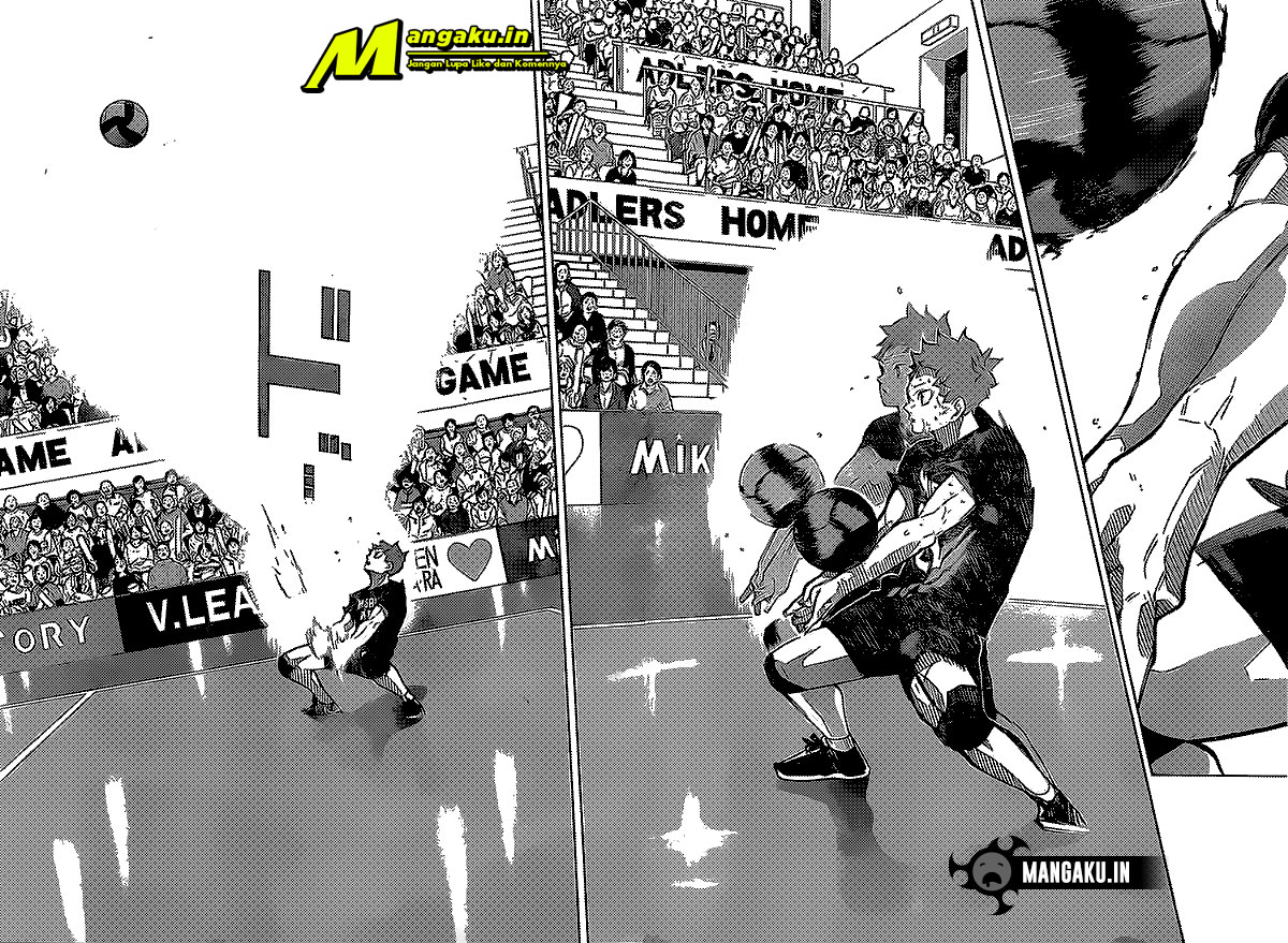 Haikyuu!! Chapter 398 - halaman 8