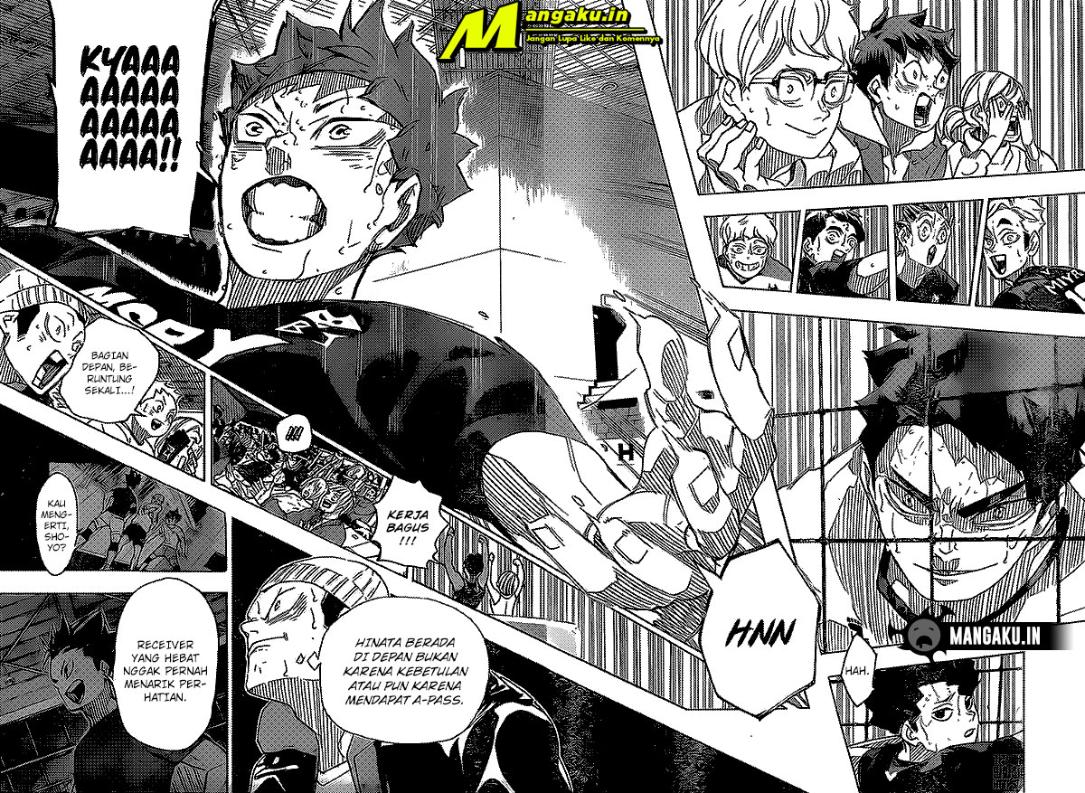 Haikyuu!! Chapter 398 - halaman 9