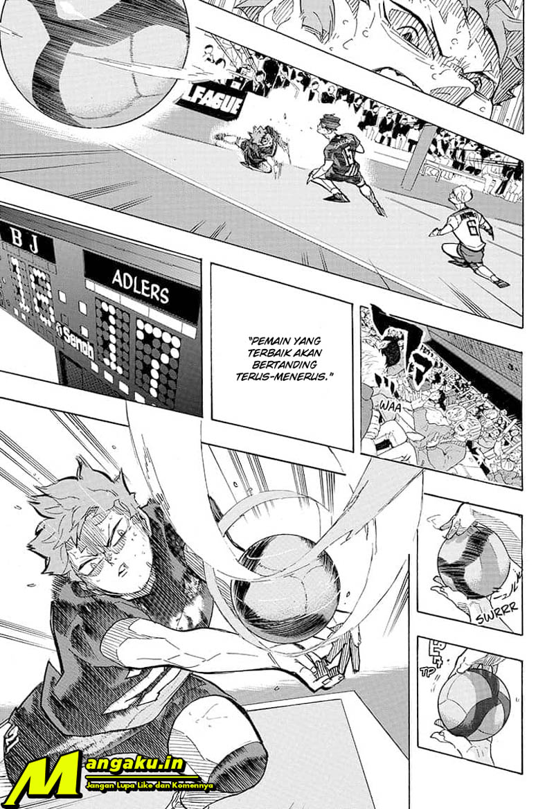 Haikyuu!! Chapter 399 - halaman 11