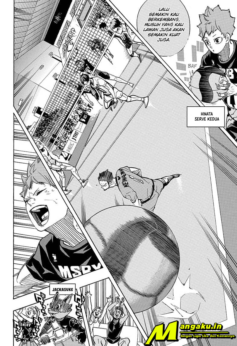 Haikyuu!! Chapter 399 - halaman 3