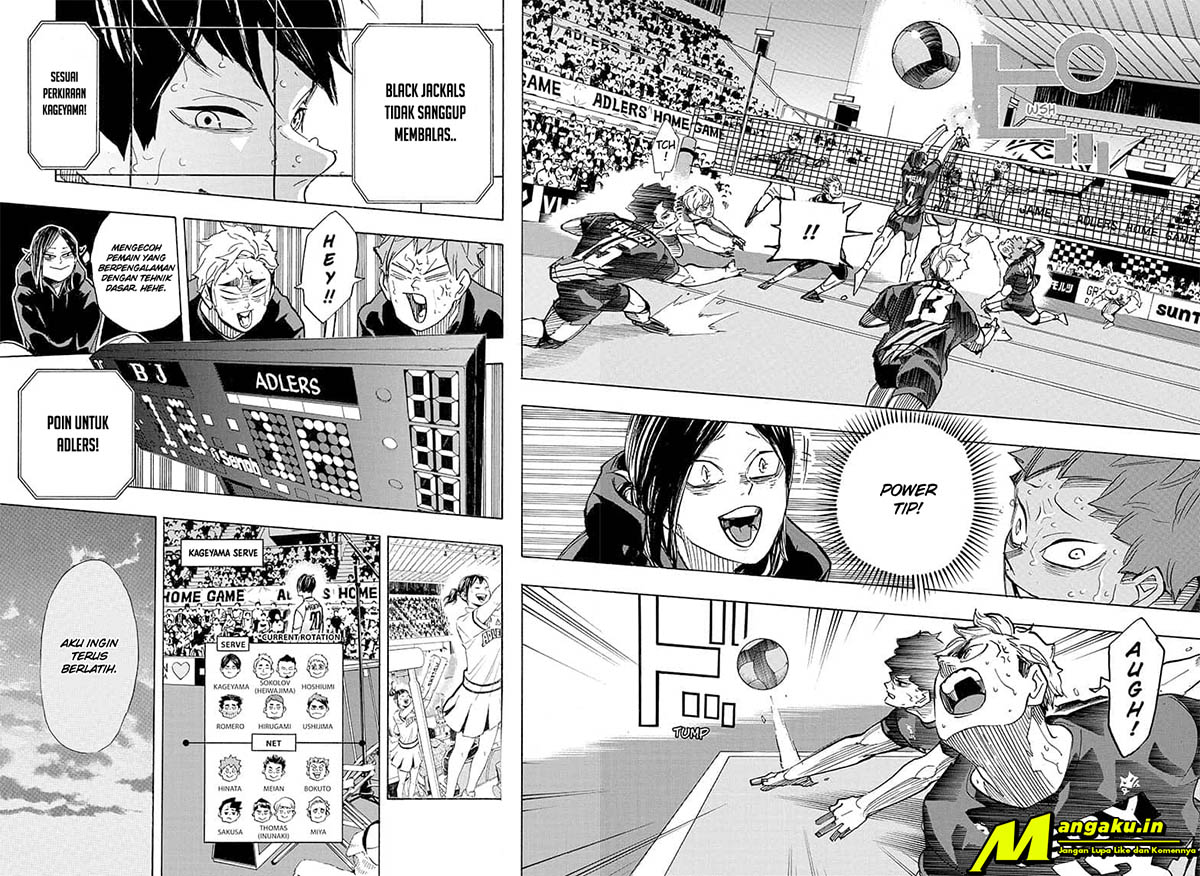 Haikyuu!! Chapter 399 - halaman 9