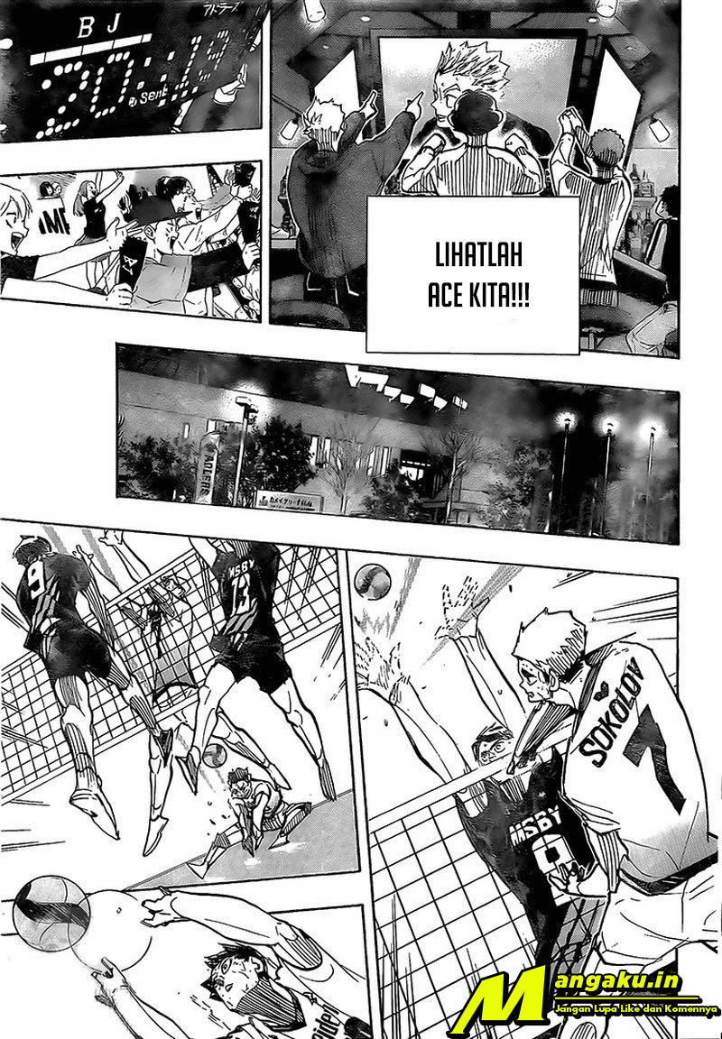 Haikyuu!! Chapter 400 - halaman 8