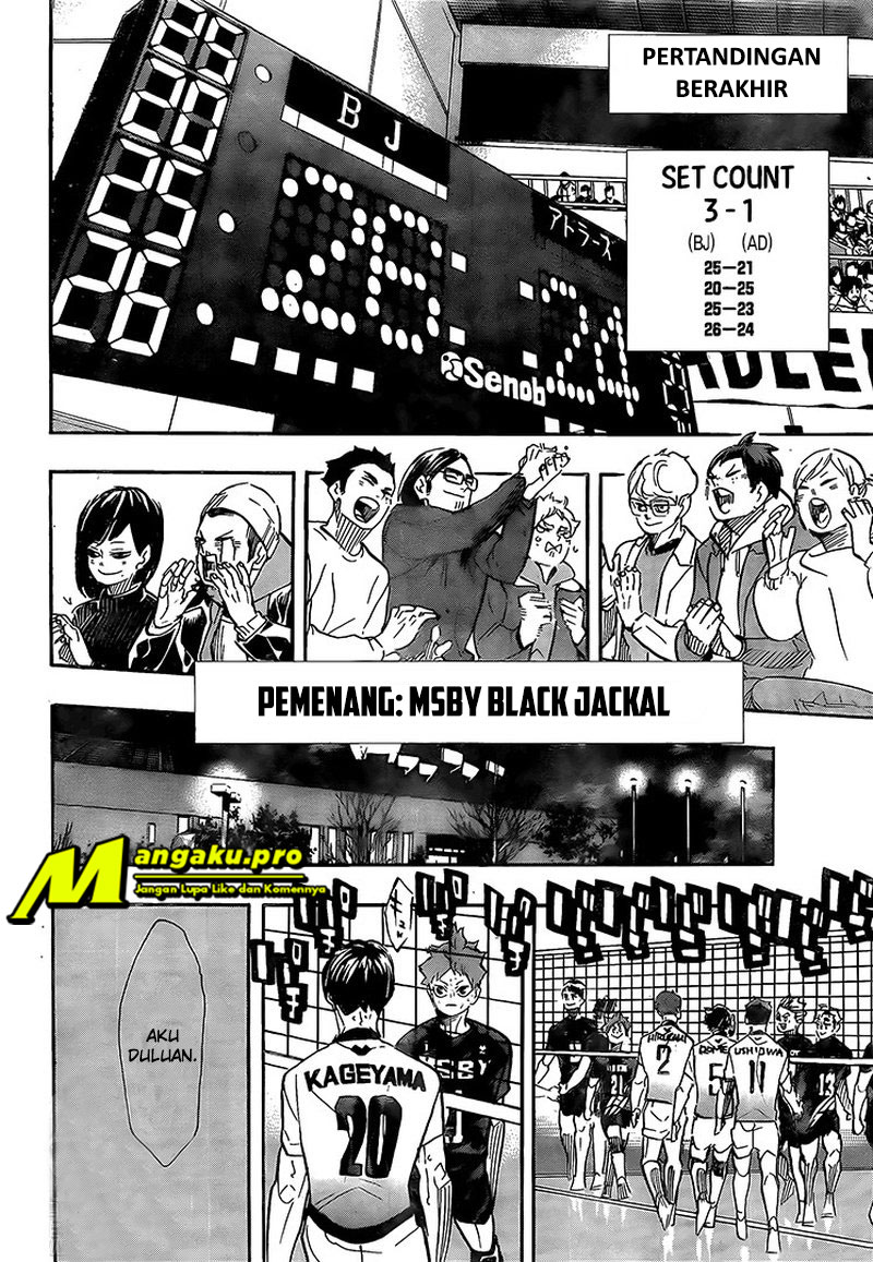Haikyuu!! Chapter 401 - halaman 10