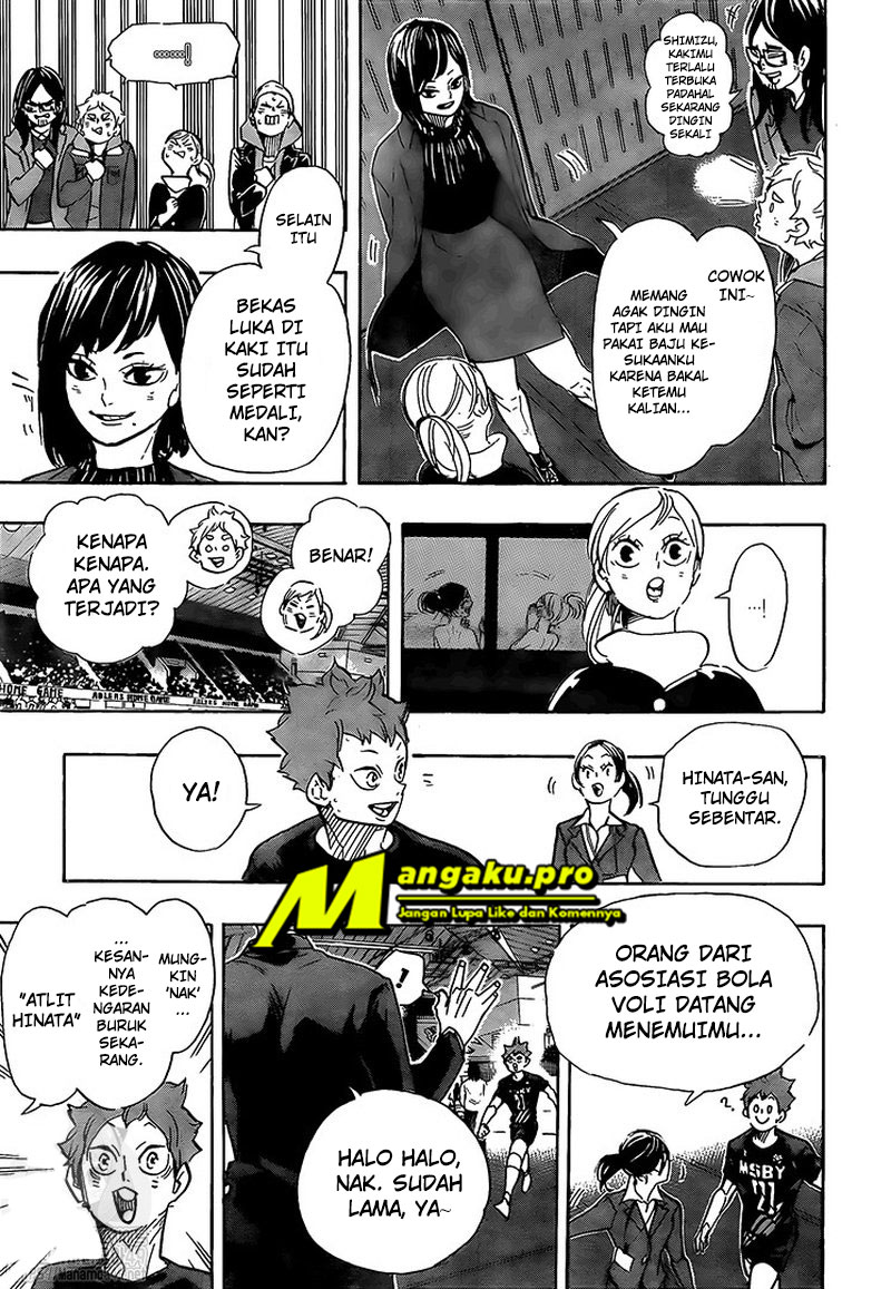 Haikyuu!! Chapter 401 - halaman 15
