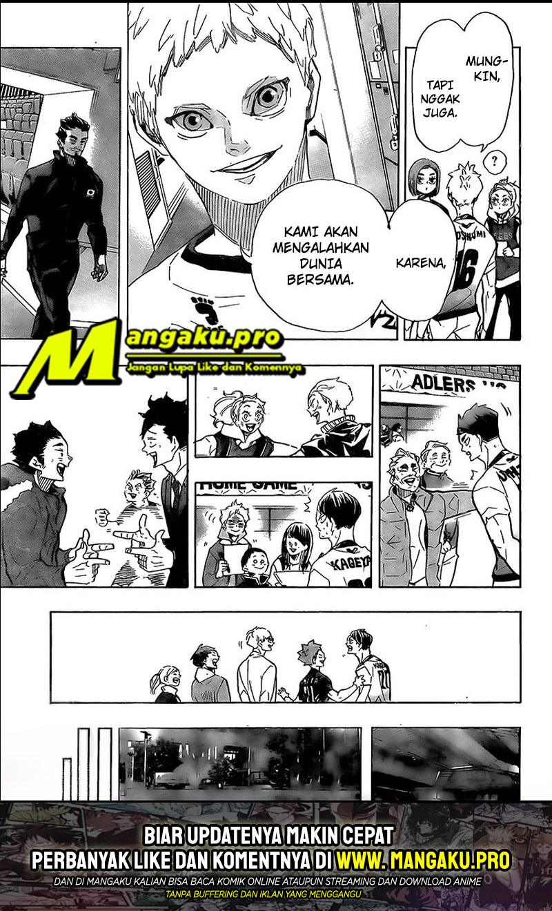 Haikyuu!! Chapter 401 - halaman 21