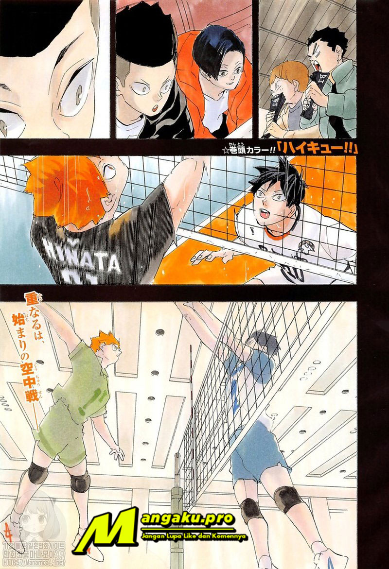 Haikyuu!! Chapter 401 - halaman 3