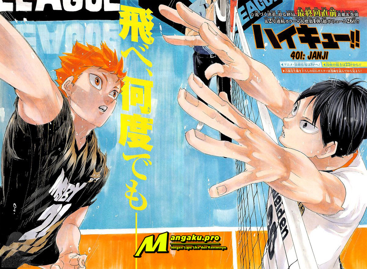 Haikyuu!! Chapter 401 - halaman 4