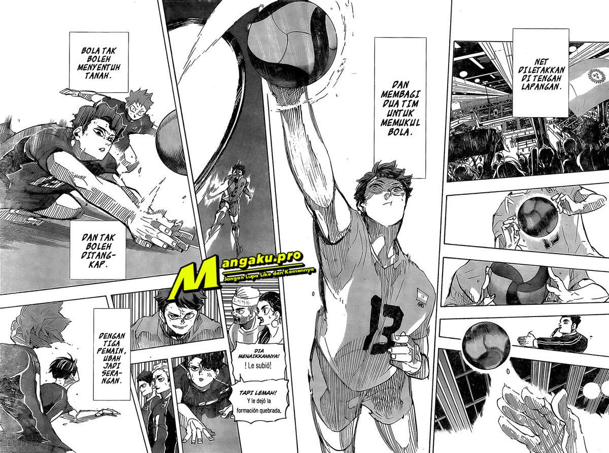 Haikyuu!! Chapter 402 - halaman 19