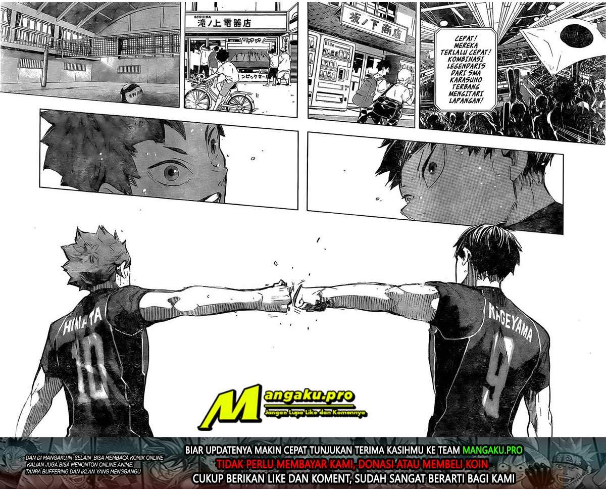 Haikyuu!! Chapter 402 - halaman 22