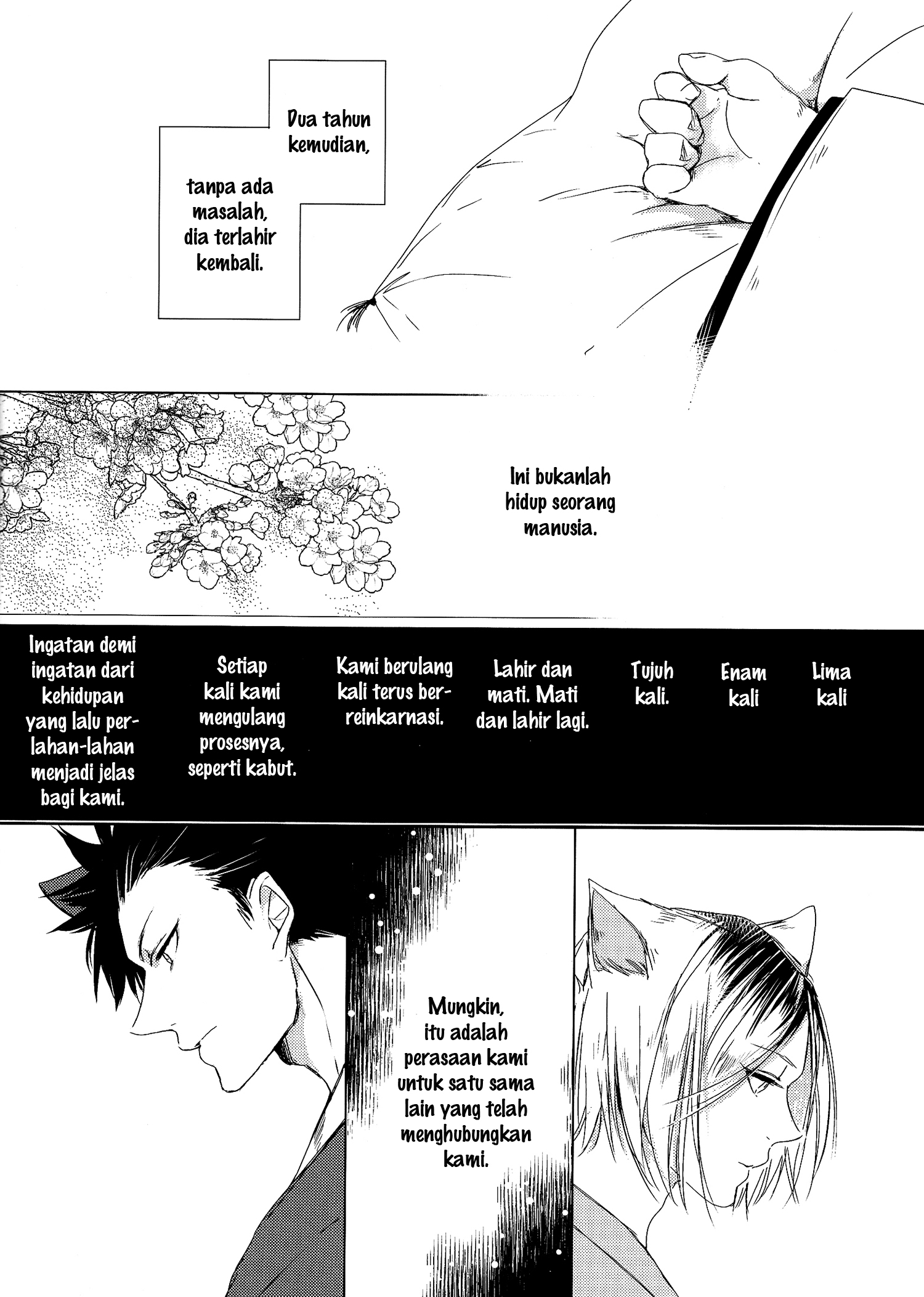 Haikyuu!! - A Werecat Story (Doujinshi) Chapter 0 - halaman 23
