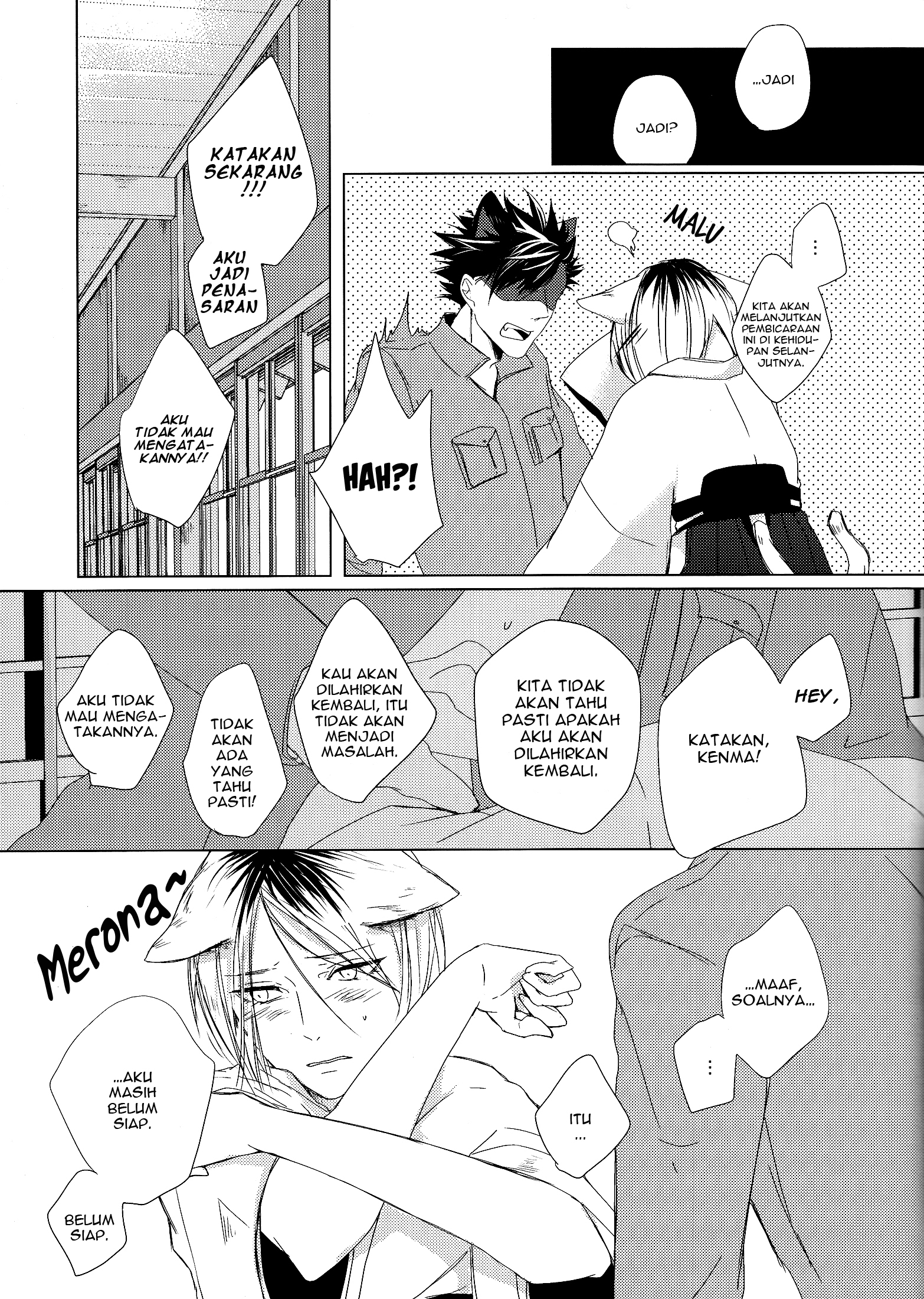 Haikyuu!! - A Werecat Story (Doujinshi) Chapter 0 - halaman 30