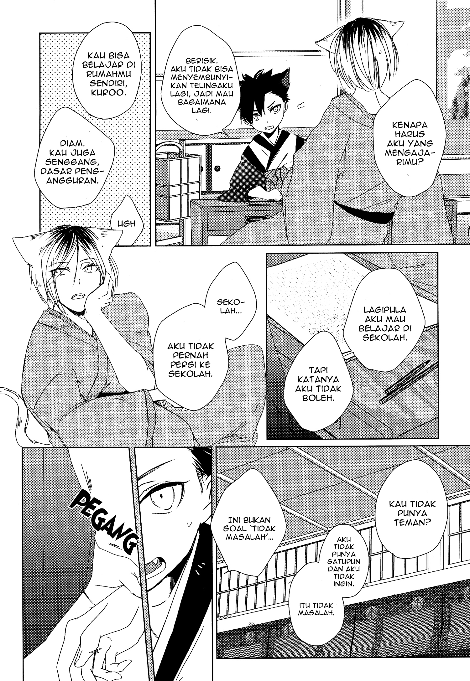 Haikyuu!! - A Werecat Story (Doujinshi) Chapter 0 - halaman 9