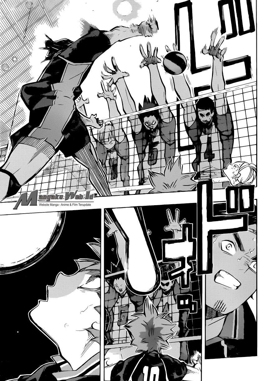Haikyuu!! Chapter 179 - halaman 8