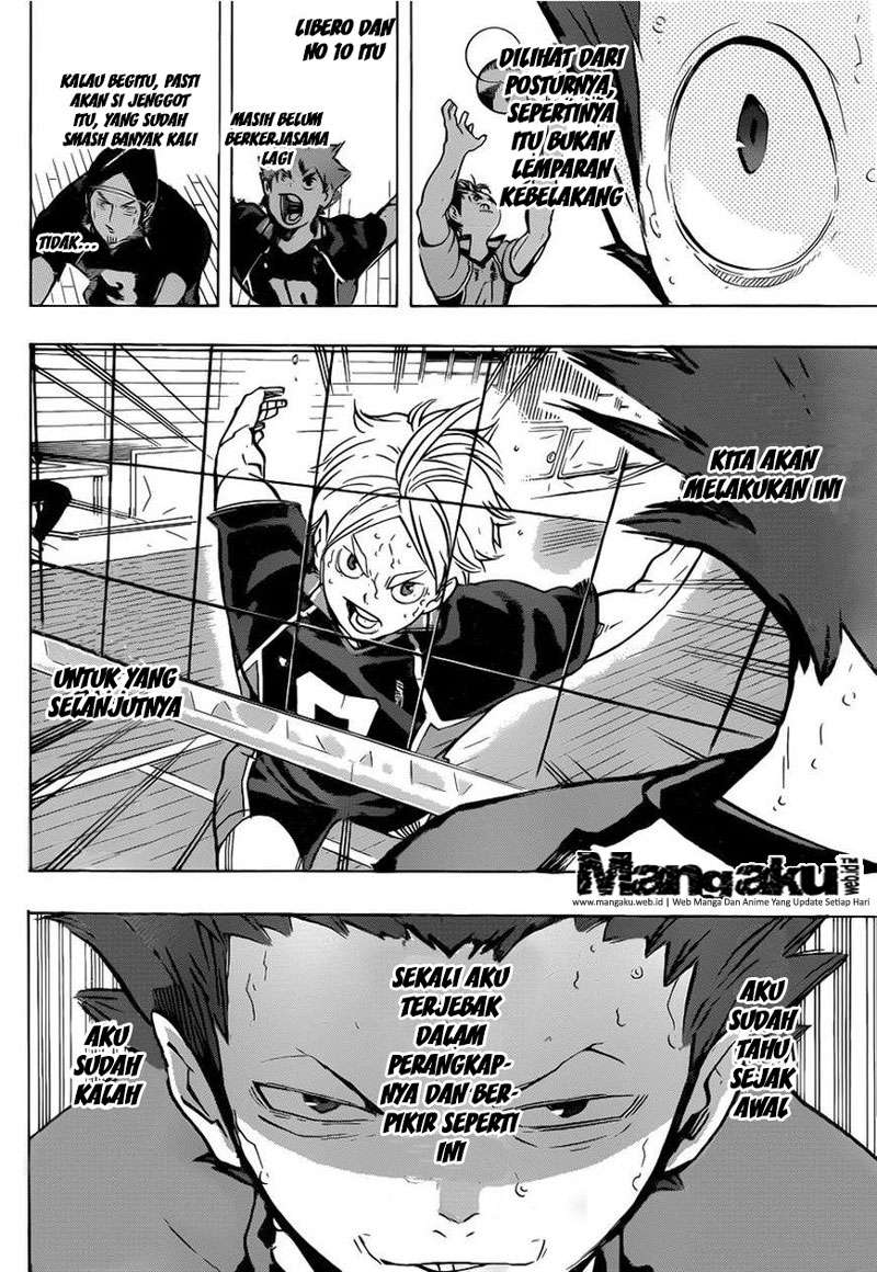 Haikyuu!! Chapter 180 - halaman 10