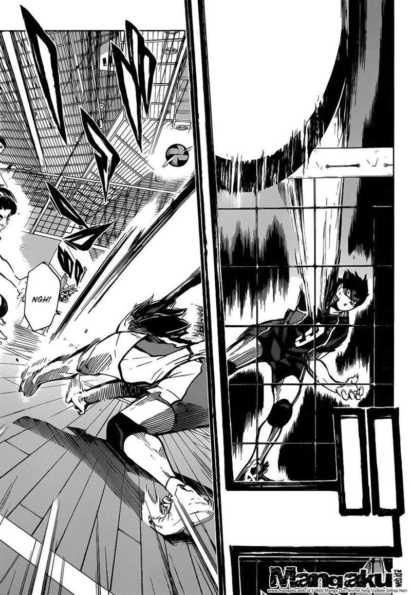Haikyuu!! Chapter 180 - halaman 15