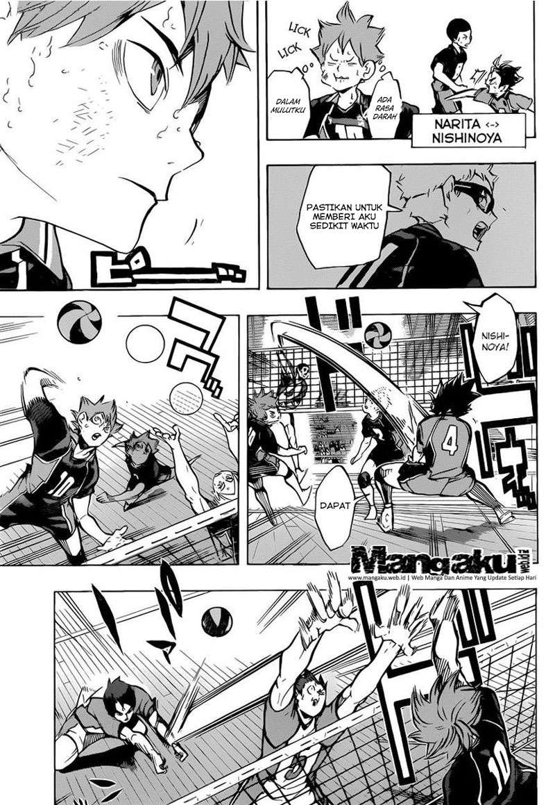Haikyuu!! Chapter 180 - halaman 3